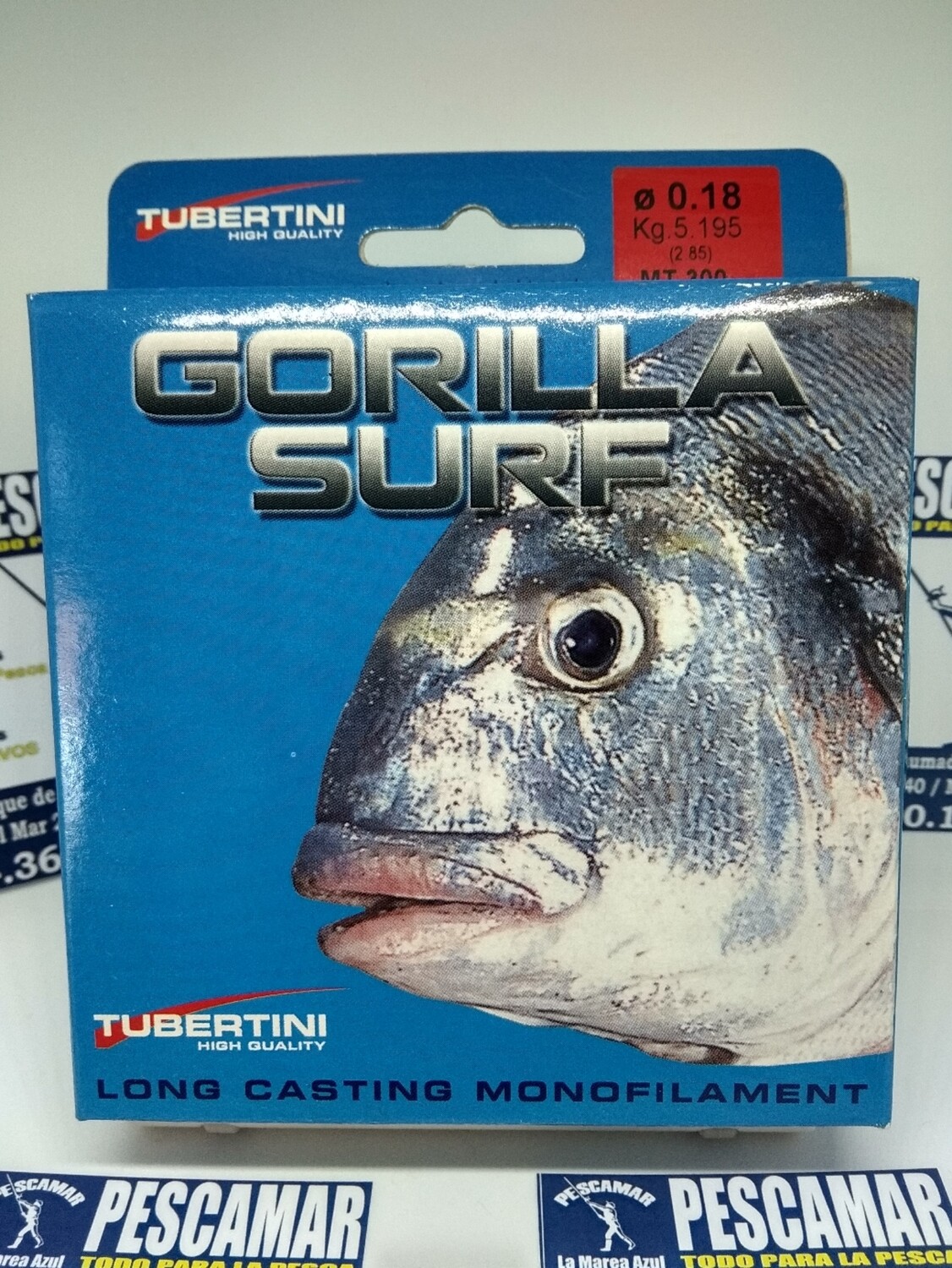 Linea 300mt - 0.18mm - 5,19kg - tubertini