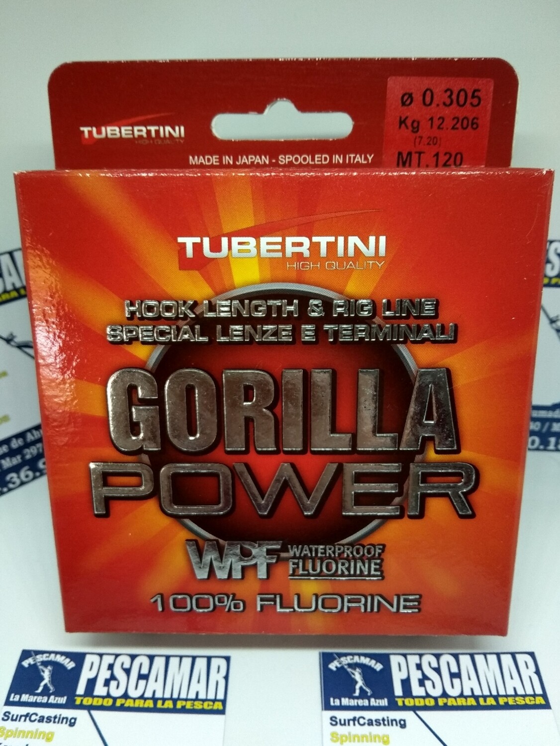 Linea 120mt - 0.305mm - 12,20kg - tubertini