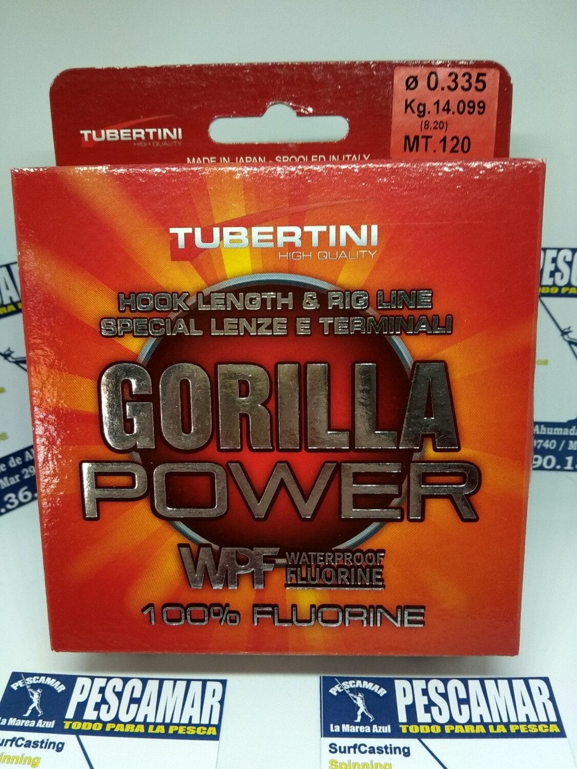 Linea 120mt - 0.335mm - 14,09kg - tubertini