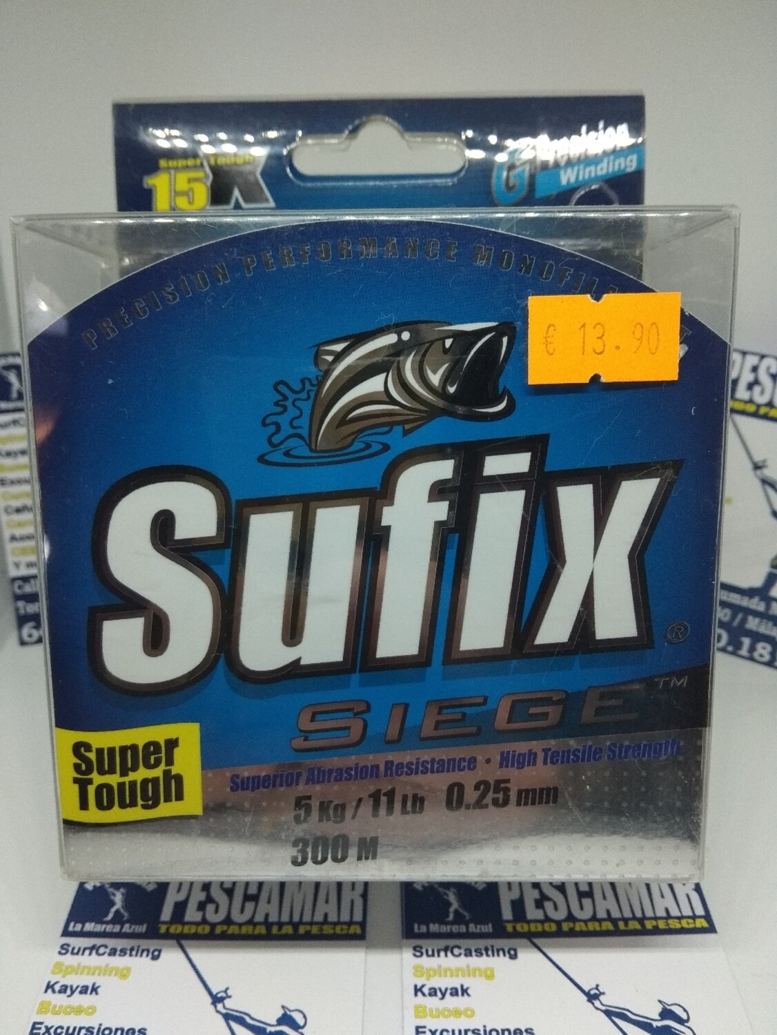 Linea 300mt - 0.25mm - 5kg - sufix