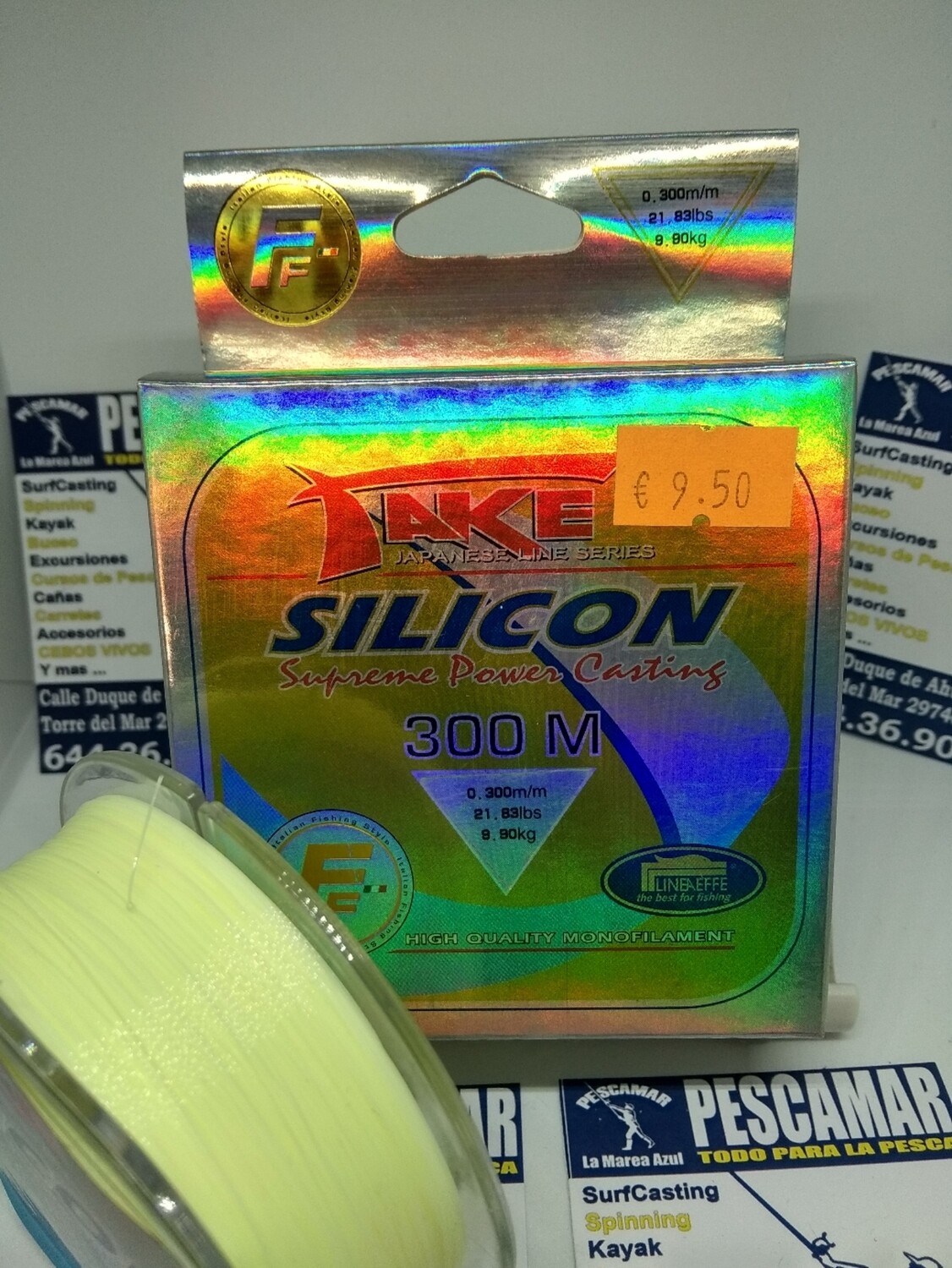 Linea 300mt - 0.30mm - 9,90kg - lineaeffe