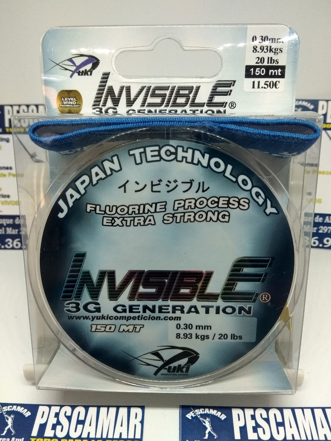 Linea 150mt - 0.30mm - 8,93kg - yuki