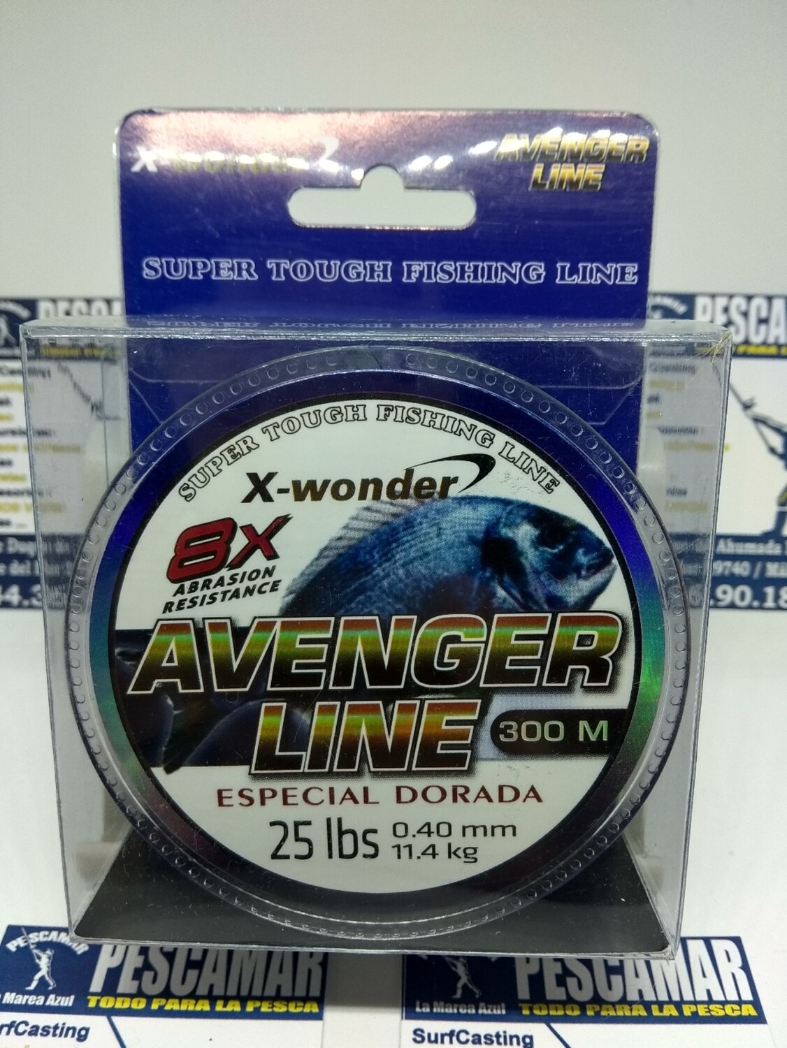 Linea 300mt - 0.40mm - 11,40kg - xwonder