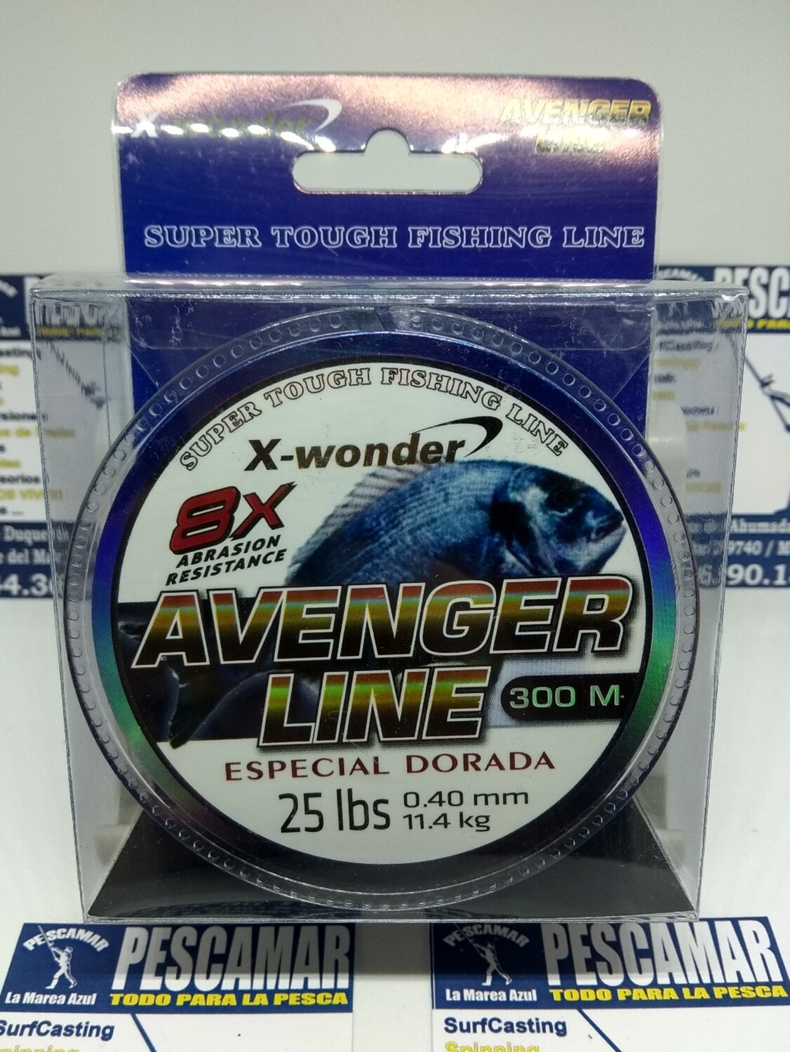 Linea 300mt - 0.40mm - 11,4kg - xwonder