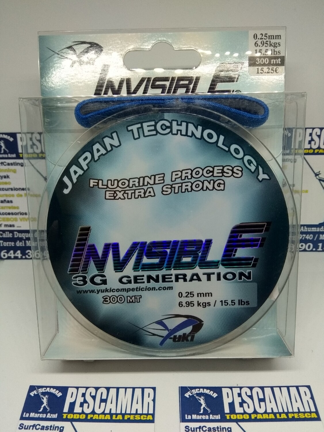 Linea 300mt - 0.25mm - 6,95kg - yuki