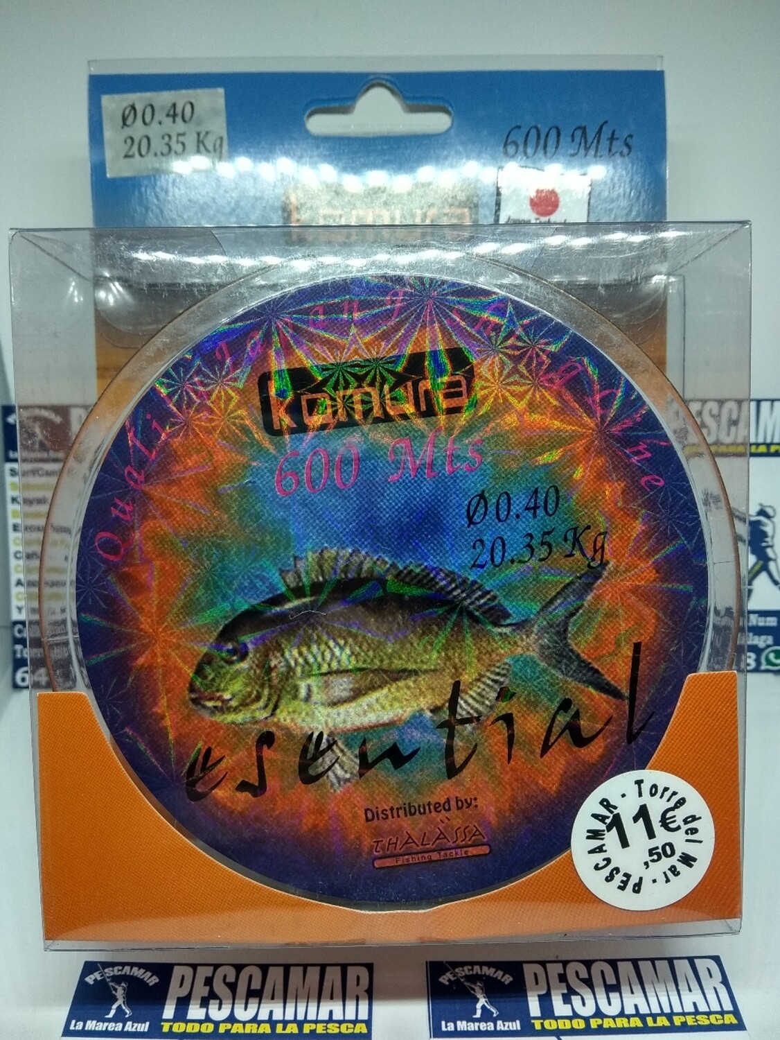 Linea 600mt - 0.45mm - 22,45kg - komura
