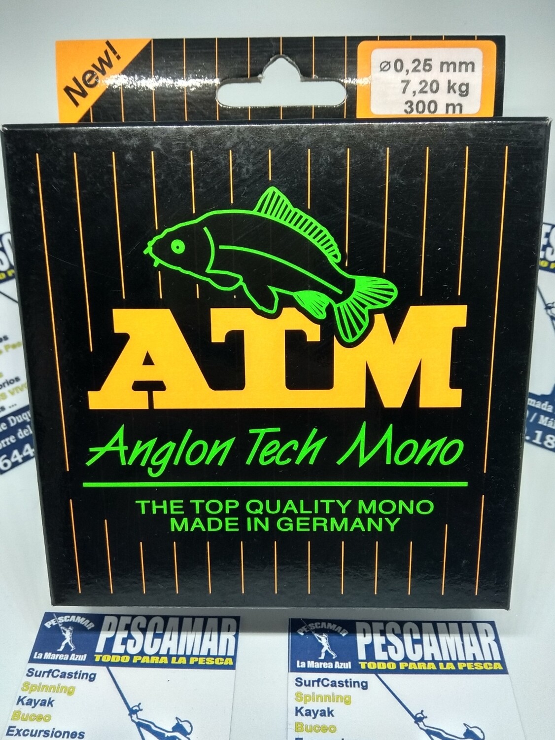 Linea 300mt - 0.25mm - 7,20kg - atm