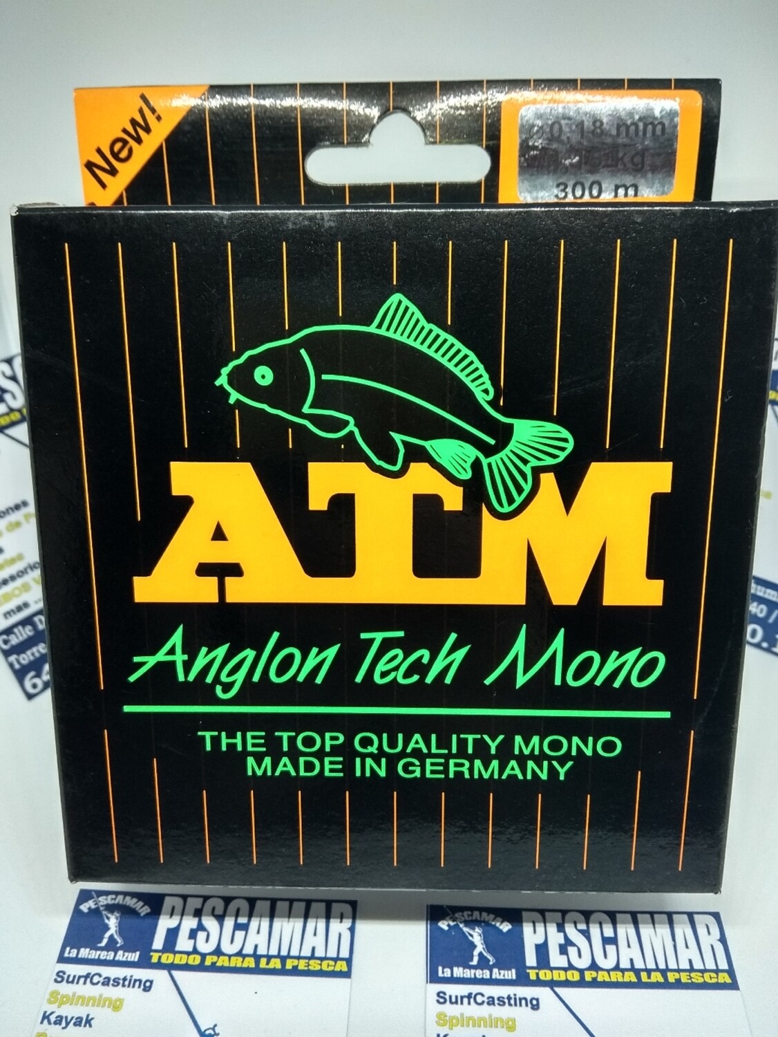 Linea 300mt - 0.18mm - 4,15kg - atm