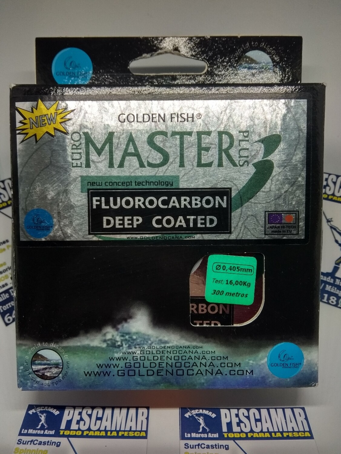 Linea 300mt - 0.405mm - 16,00kg - goldenfish