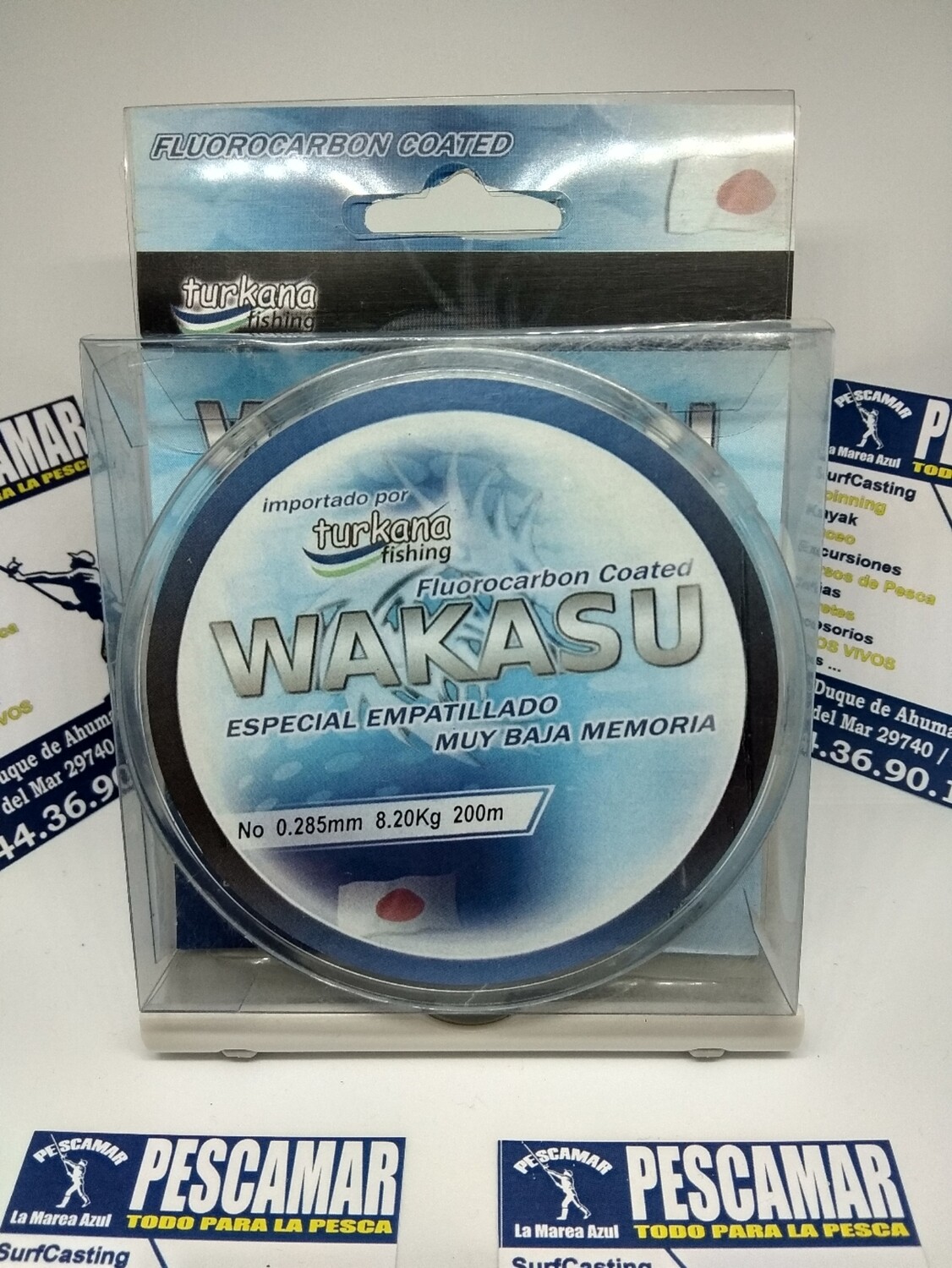 Linea 200mt - 0.285mm - 8,20kg - wakasu