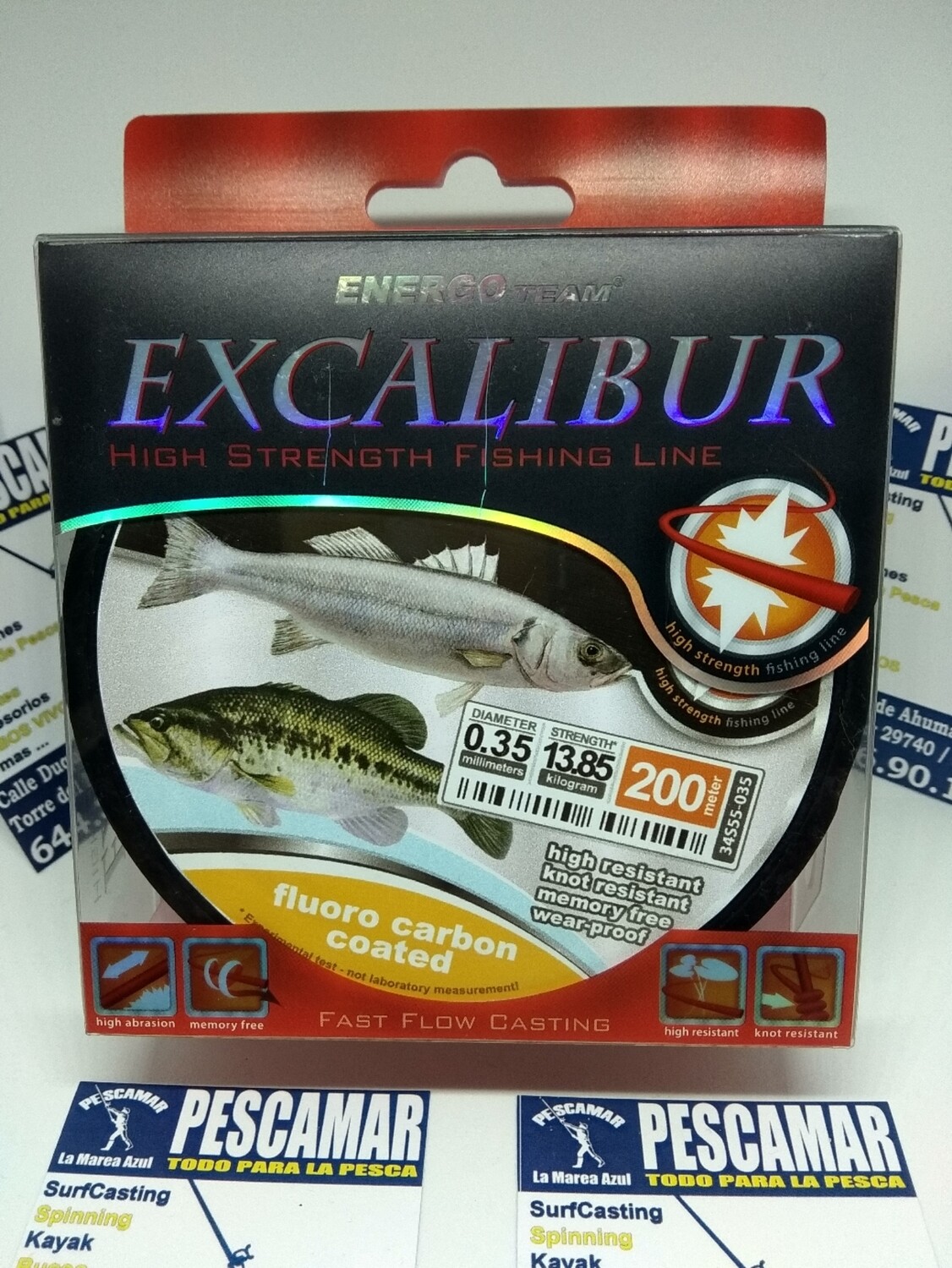 Linea 200mt - 0.35mm - 13,85kg - energo