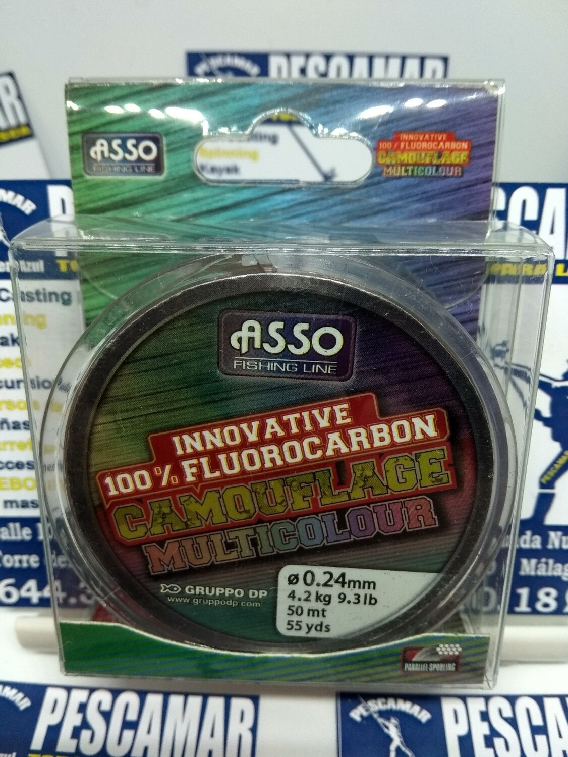 Linea 50mt - 0.24mm - 4,2kg - asso
