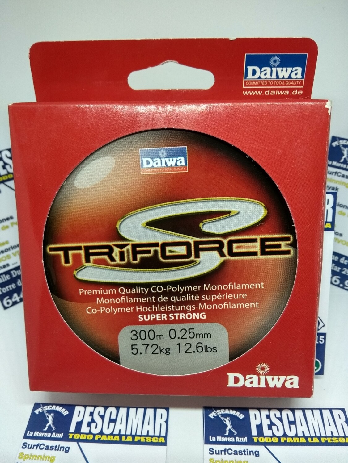 Linea 300mt - 0.25mm - 5,72kg - daiwa