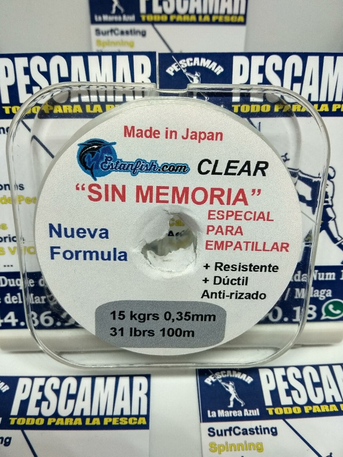 Linea 100mt - 0.35mm - 15kg - arena
