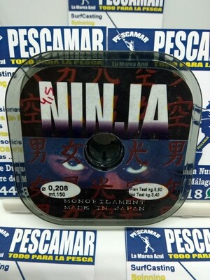 Linea 150mt - 0.208mm - 5,50kg - ninja