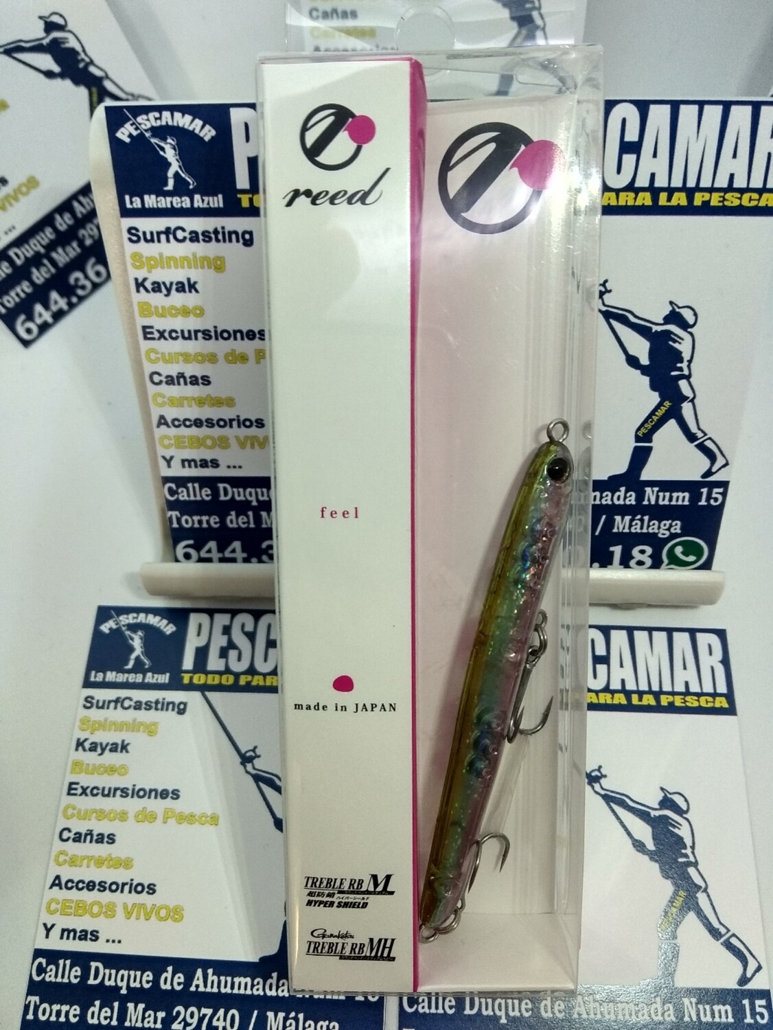 Señuelo REED FEEL 75SG 304 - FL75SG