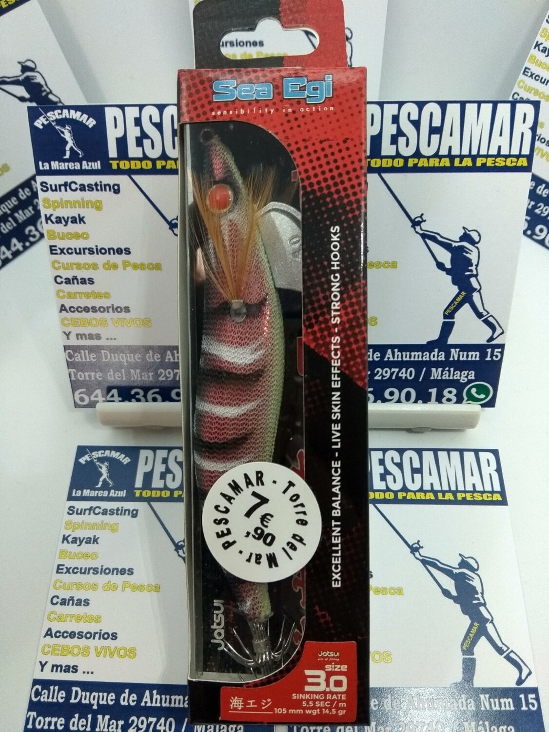 Señuelo Pajarito JATSUI SEAEGI 3.0 - c42 - 14,5g - jatsui