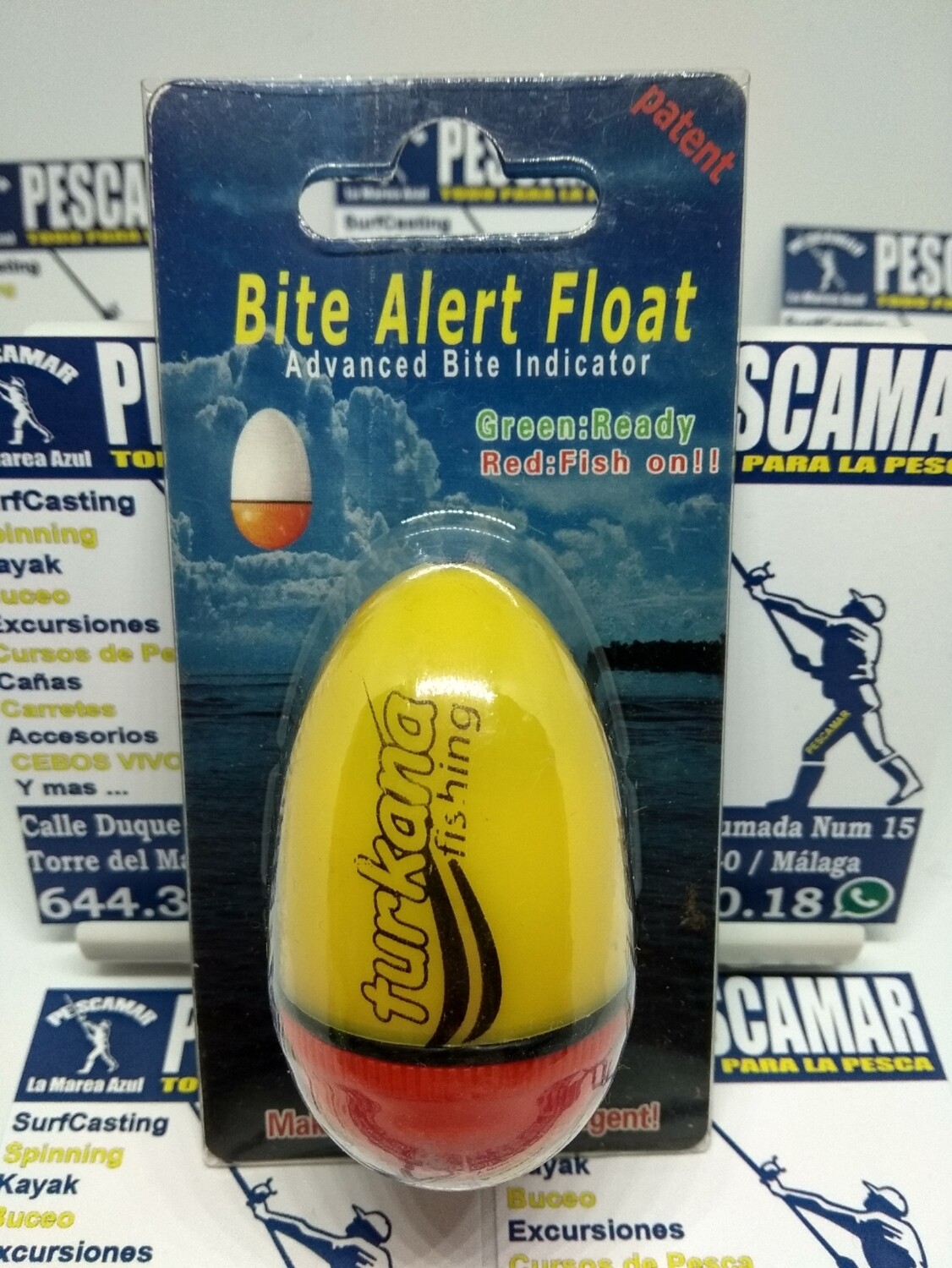 Flotador luminoso sensor hundimiento