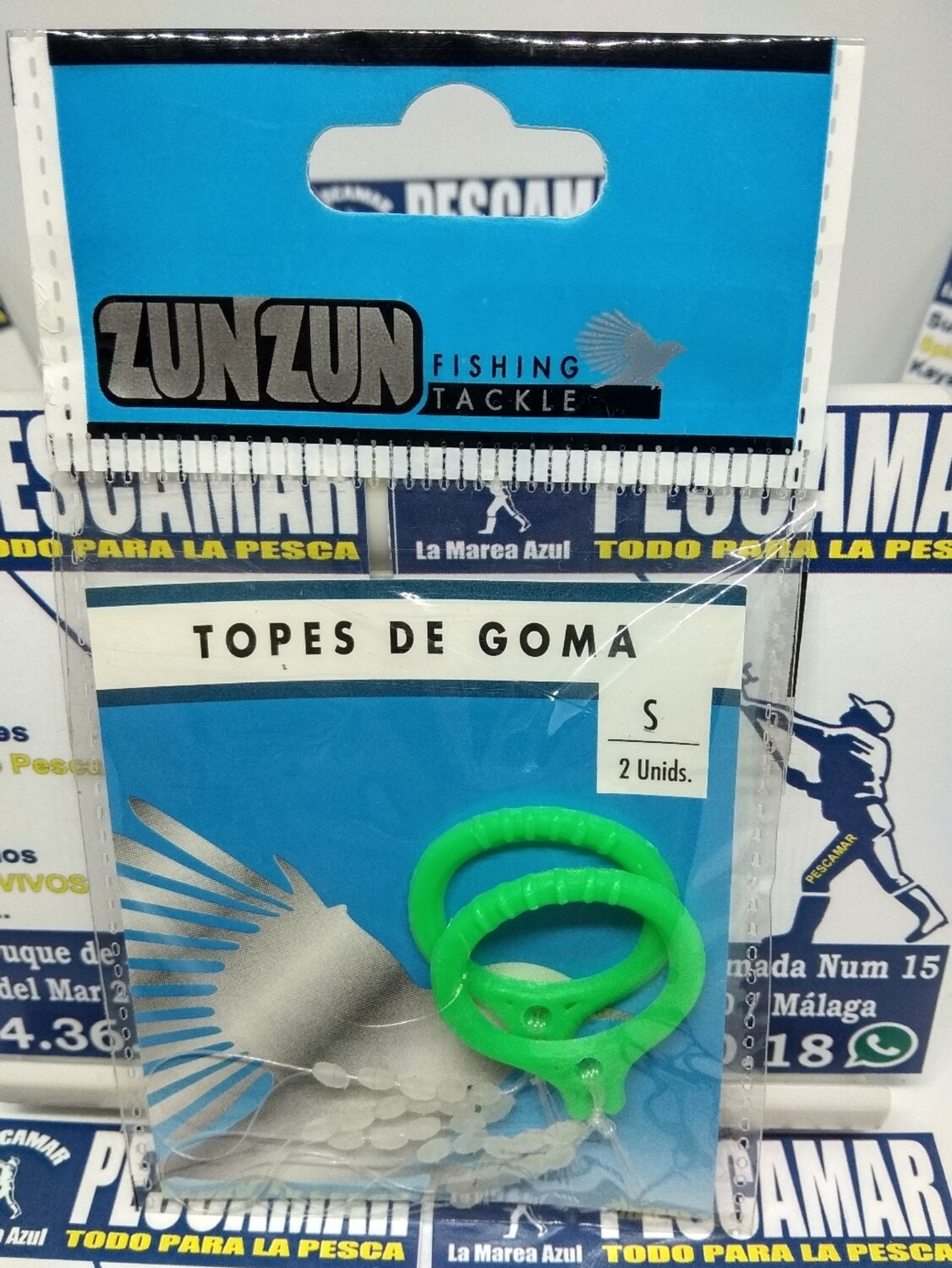 Tope goma S - 2unid
