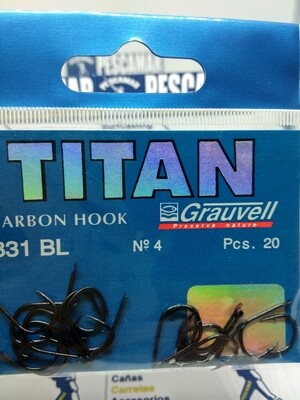 Anzuelo num4 - 20unid - picoloro