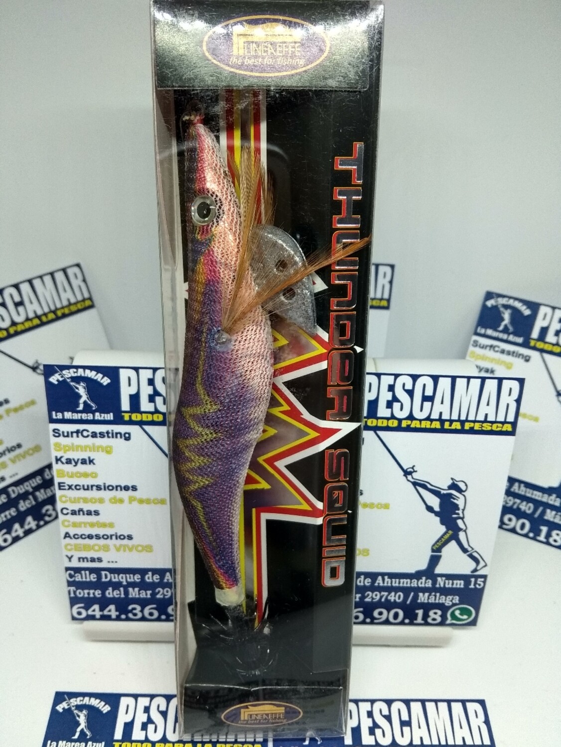 Señuelo pajarito lineaeffe 3.5 - 11cm - plomada - luminosa - cod 5090235