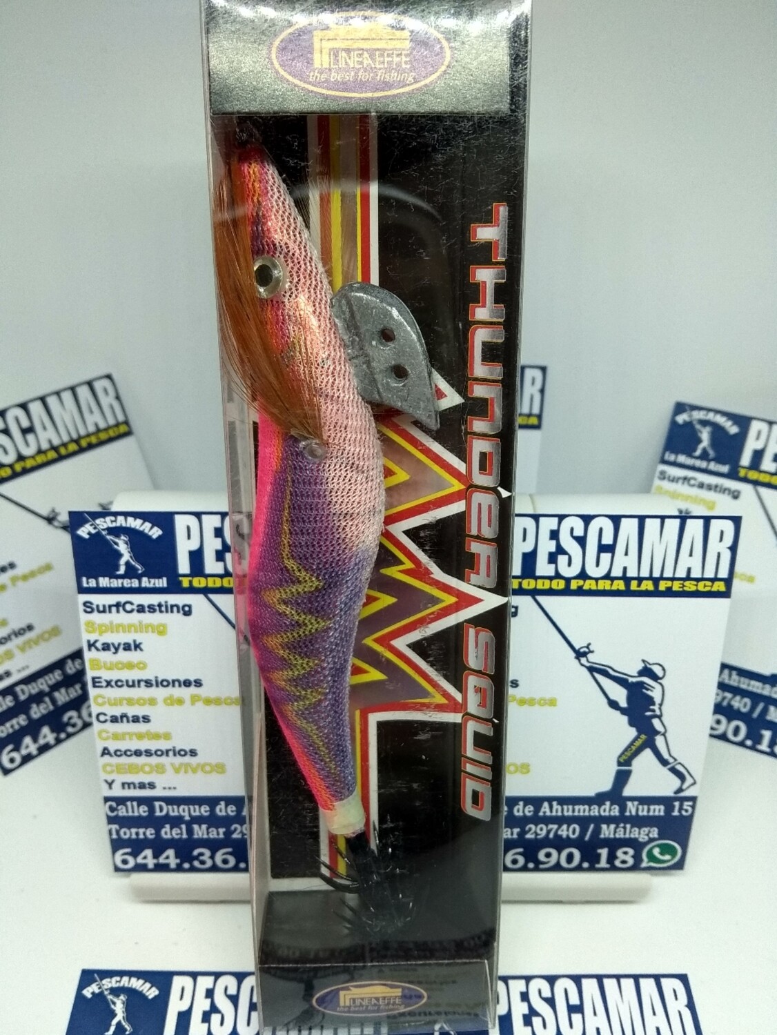 Señuelo pajarito lineaeffe 3.5 - 11cm - plomada - luminosa - cod 5090135