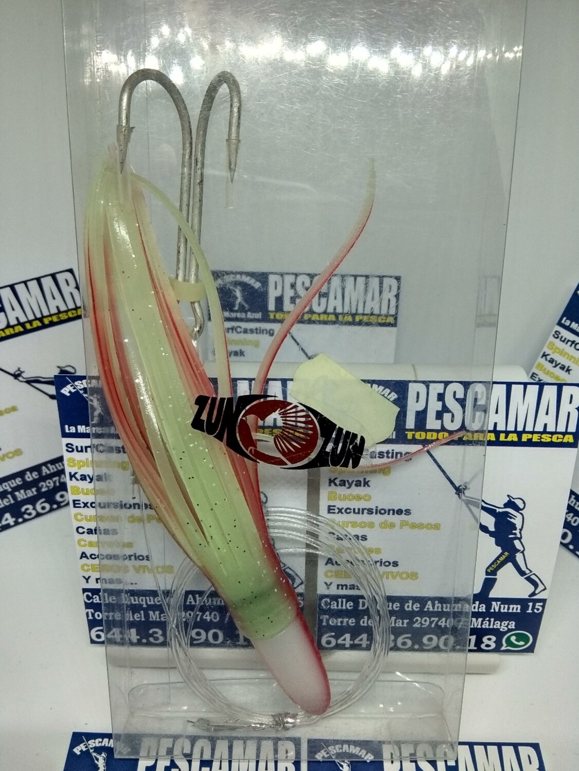 Señuelo Trolling un Pulpo - zunzun