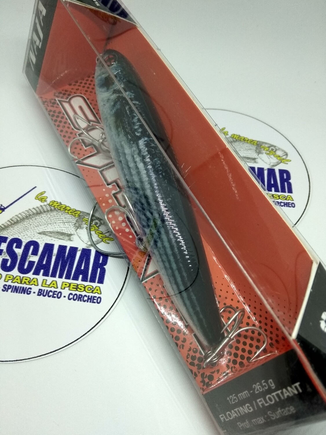 Paseante Naja Sakura 125mm - 26,5gr - floating - color real life mulet