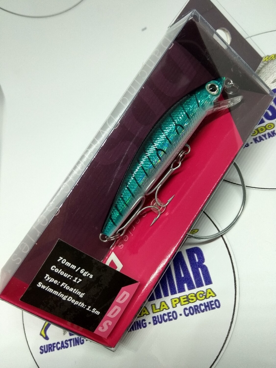 Paseante Duraflot 70mm - 6gr - floating 1.5mt - col 17