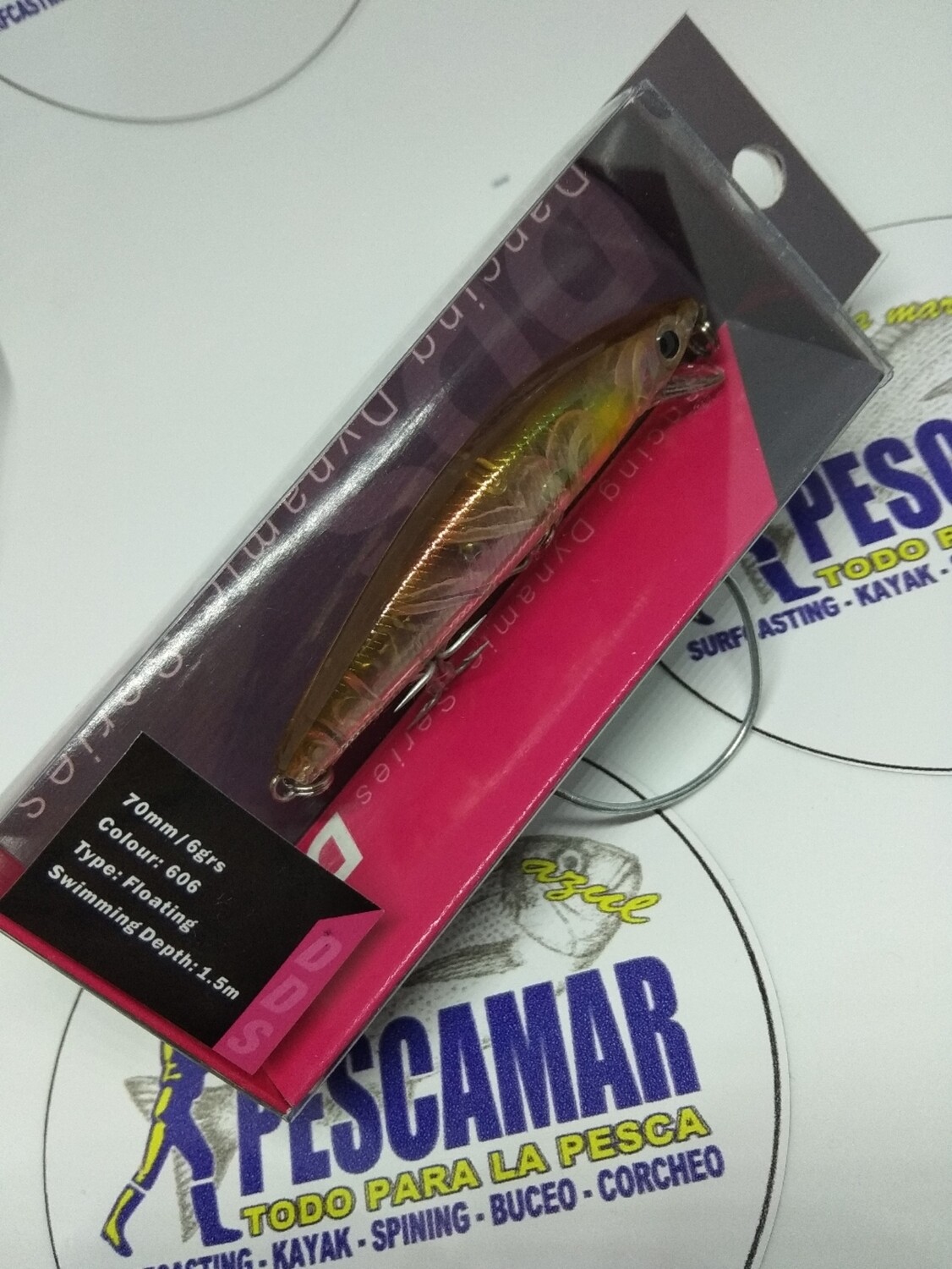 Paseante Duraflot 70mm - 6gr - floating 1.5mt - col 606