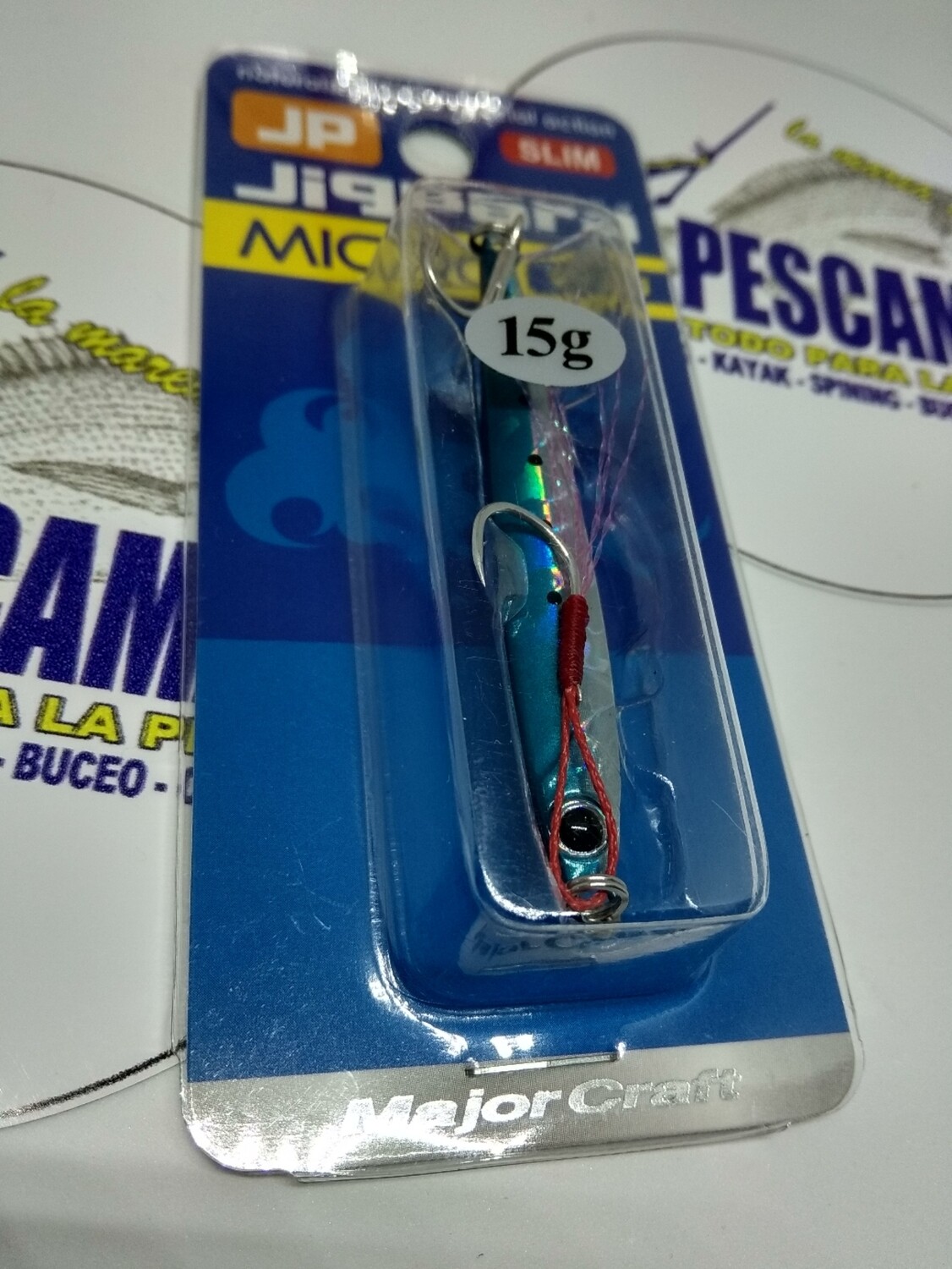 Jig jigpara slim 15gr - majorcraft - keimura iwashi
