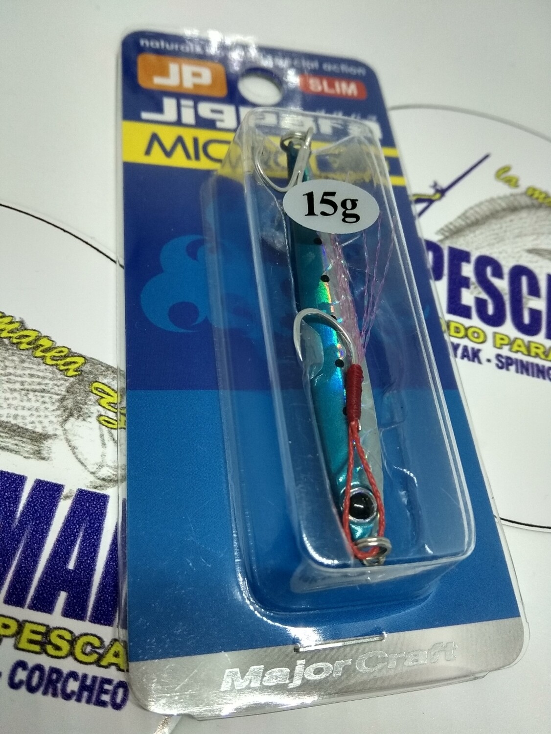 Jig jigpara slim 15gr - majorcraft - keimura iwashi