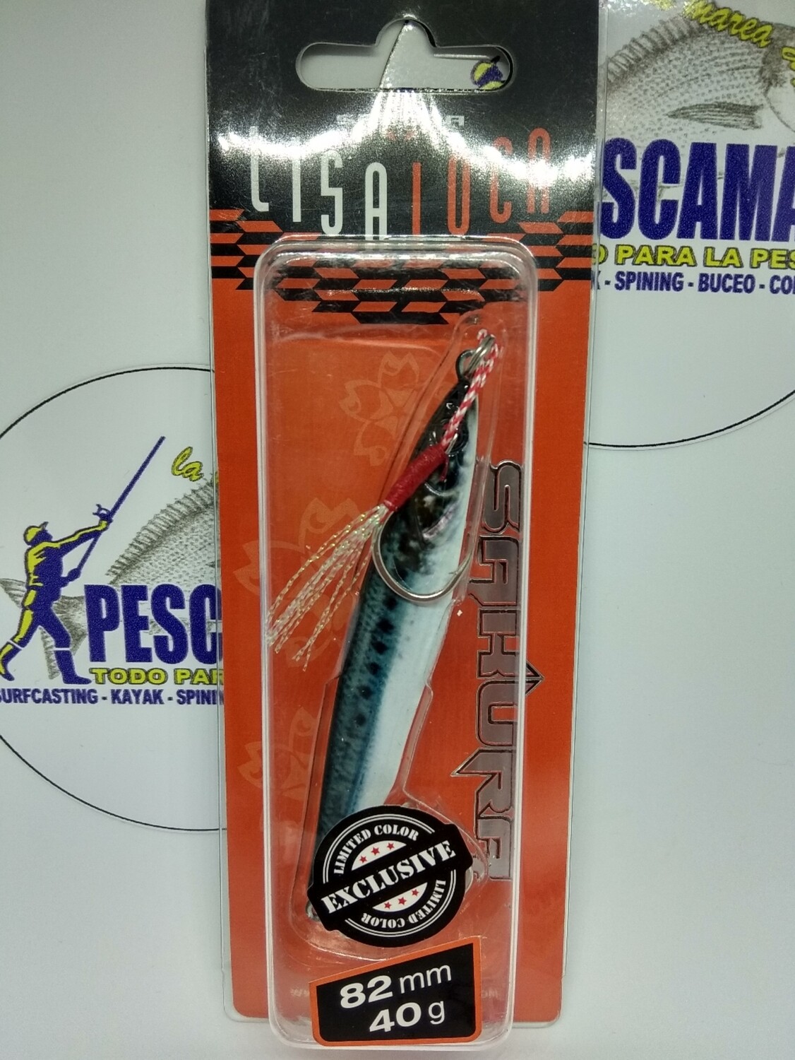 Jig Lisaloca Sakura 82mm - 40gr - color AL17