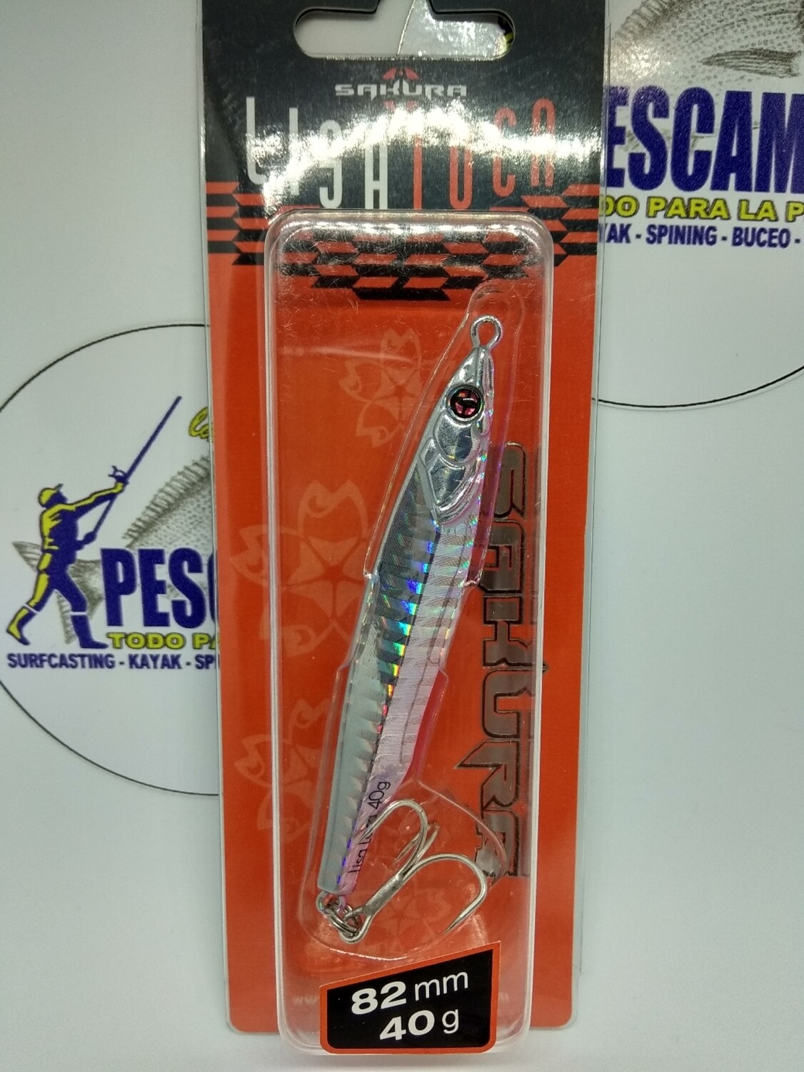 Jig Lisaloca Sakura 82mm - 40gr - color LL07