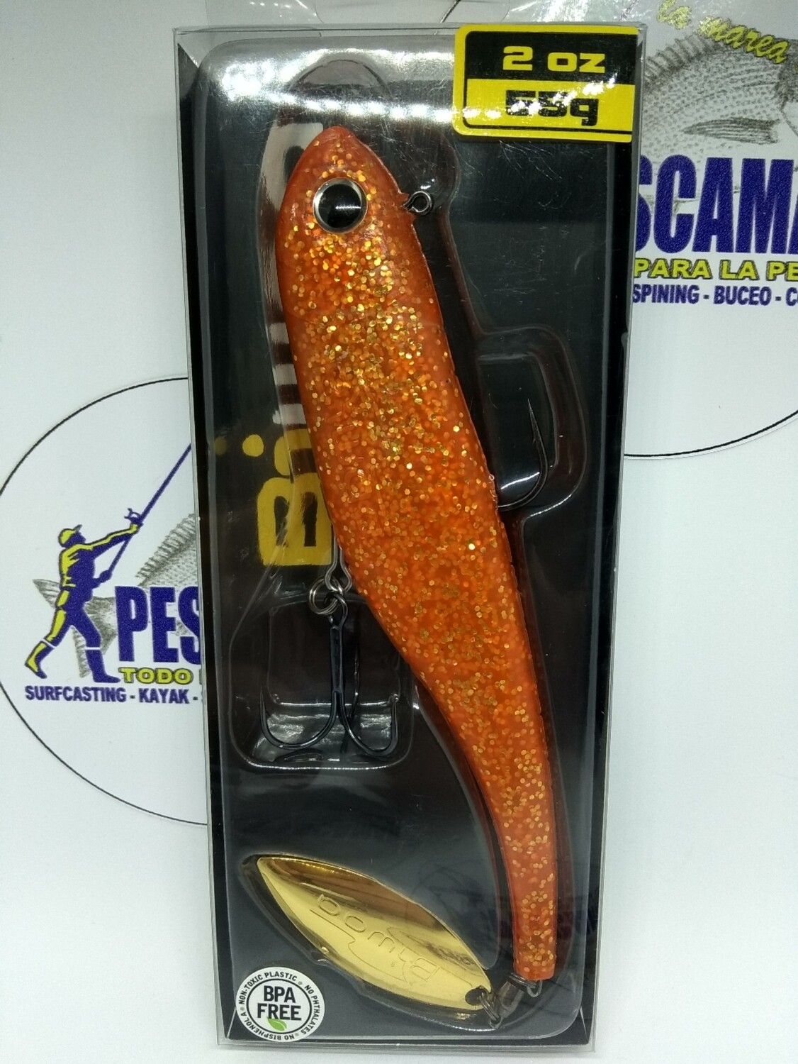 Vinilo Biwaa divinator 55gr - color naranja oro