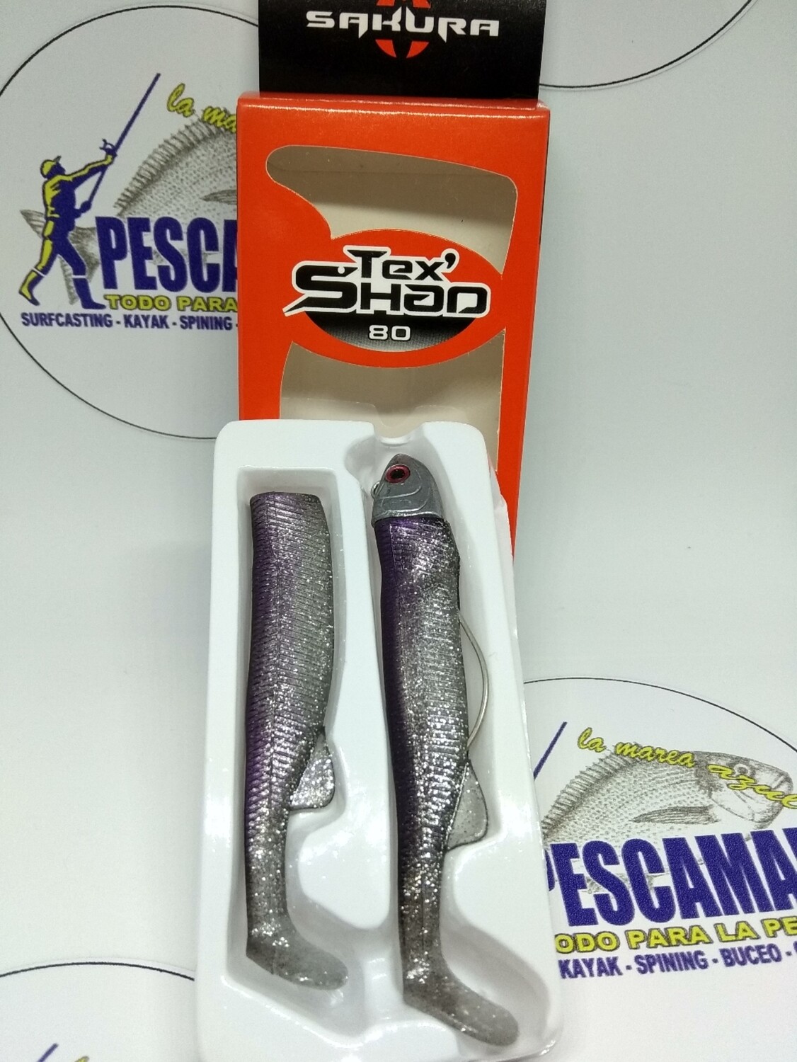 Jig Head Combo TexShad 80mm - 10gr - color01