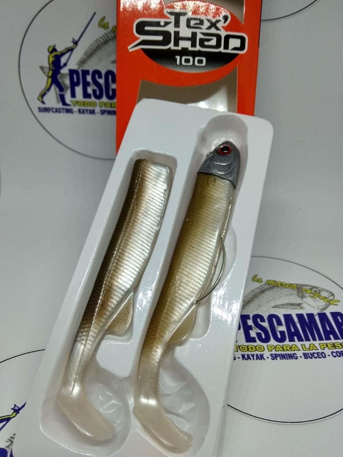 Jig Head Combo TexShad 100mm - 20gr - color06