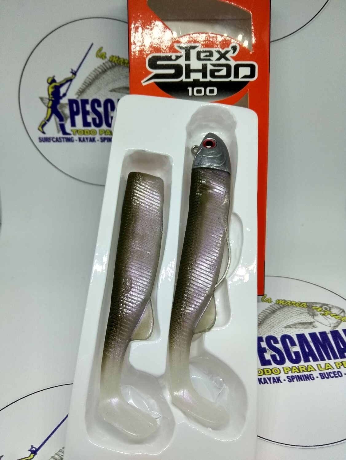 Jig Head Combo TexShad 100mm - 20gr - color08