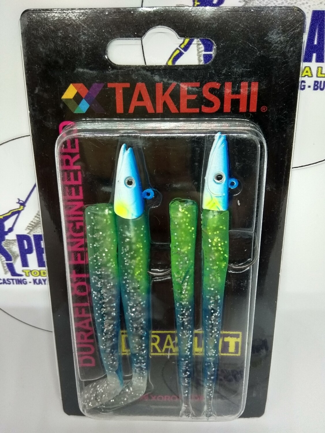 Jig Head Takeshi Kai 10cm - 10gr - 2cabezas/4cuerpos - color BS