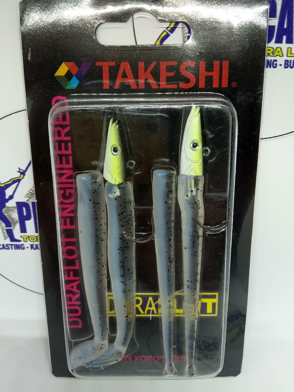 Jig Head Takeshi Kai 10cm - 10gr - 2cabezas/4cuerpos - color 001