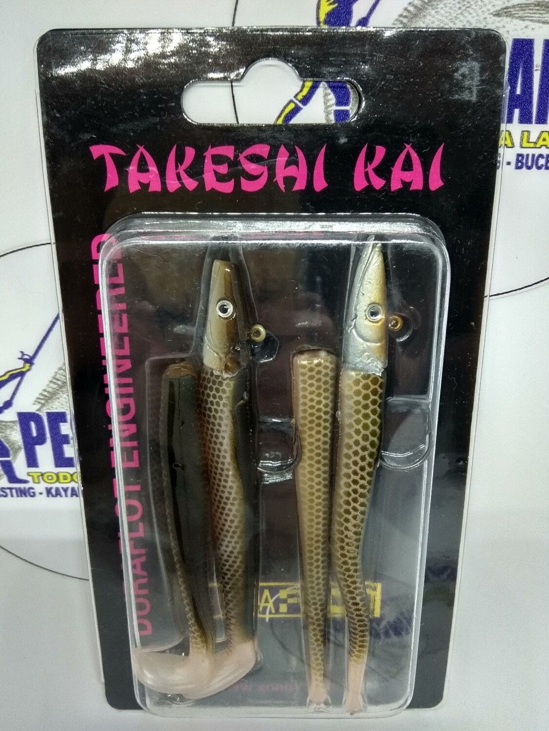 Jig Head Takeshi Kai 10cm - 10gr - 2cabezas/4cuerpos - color 009