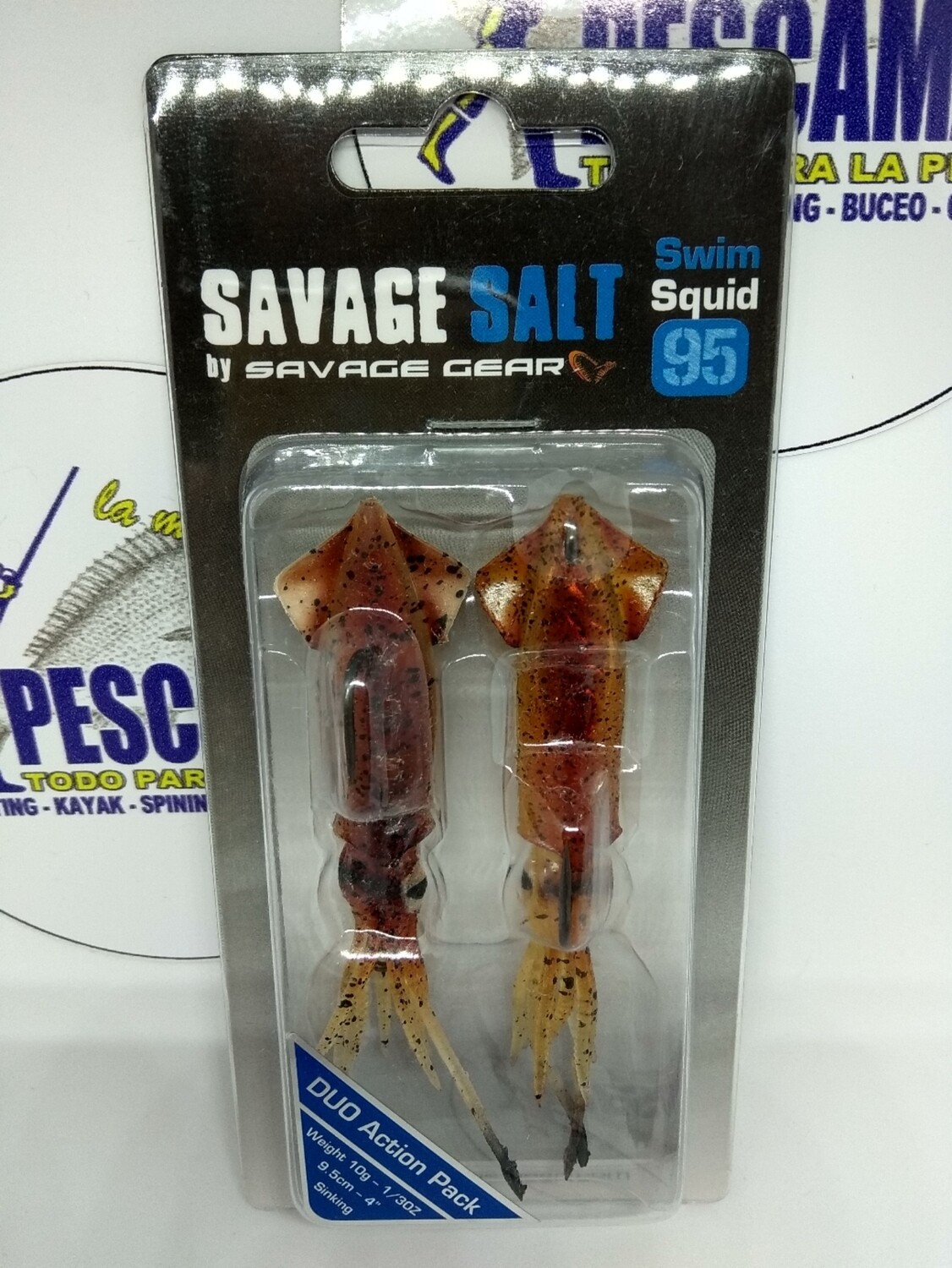 Vinilo Savage Salt 9.5cm - 10gr - Duo pack