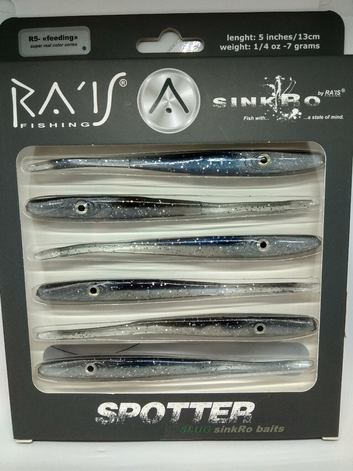 Vinilo RAIS Spotter 13cm - 7gr - 6unid - color R5