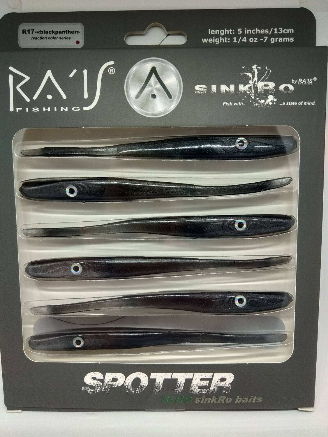 Vinilo RAIS Spotter 13cm - 7gr - 6unid - color R17