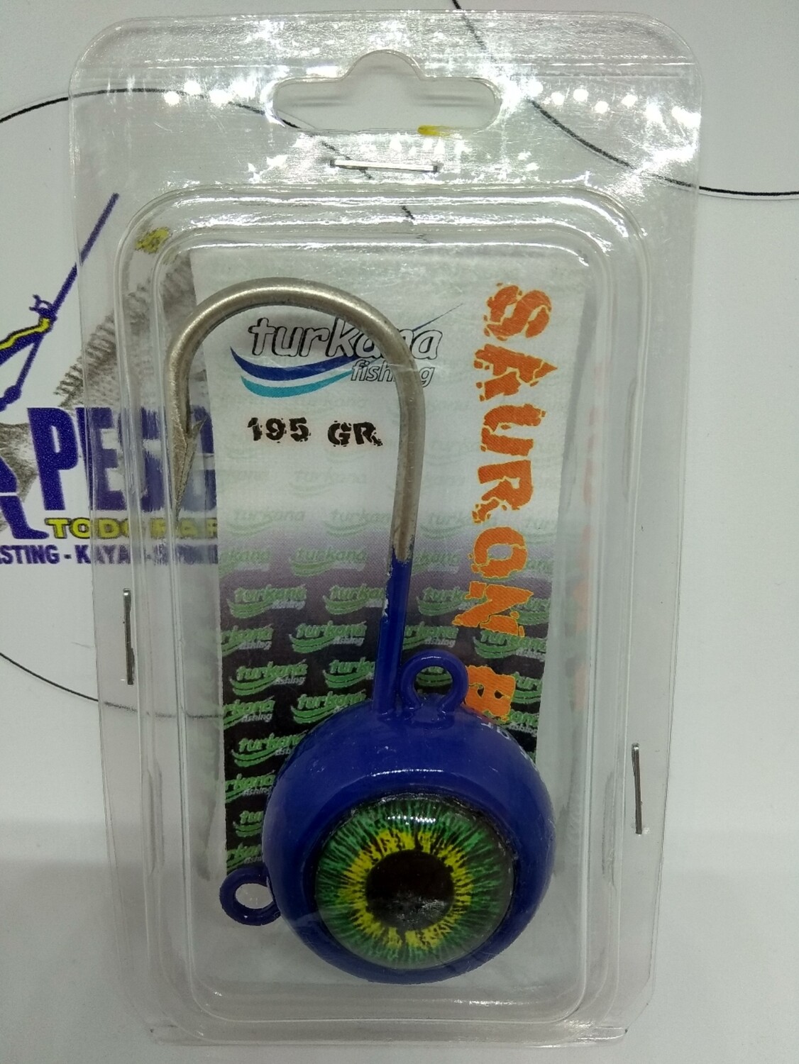 Anzuelo Cabeza 195gr - Azul - Sauron Ball Turkana