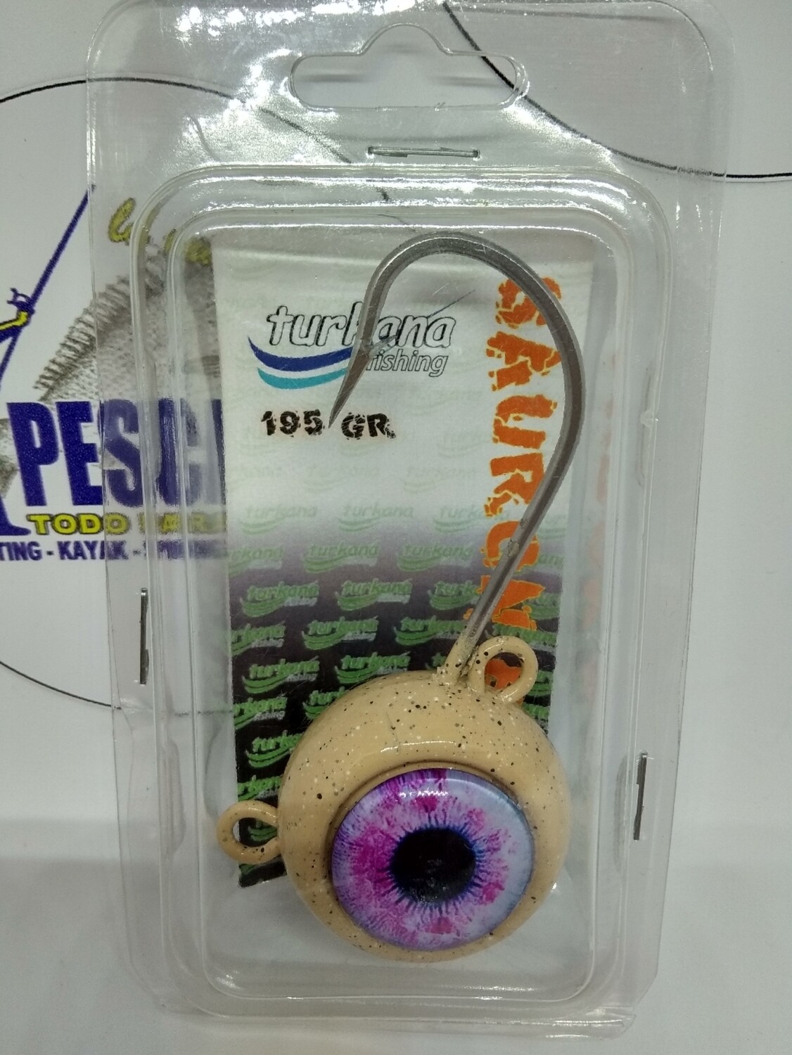 Anzuelo Cabeza 195gr - Arena - Sauron Ball Turkana