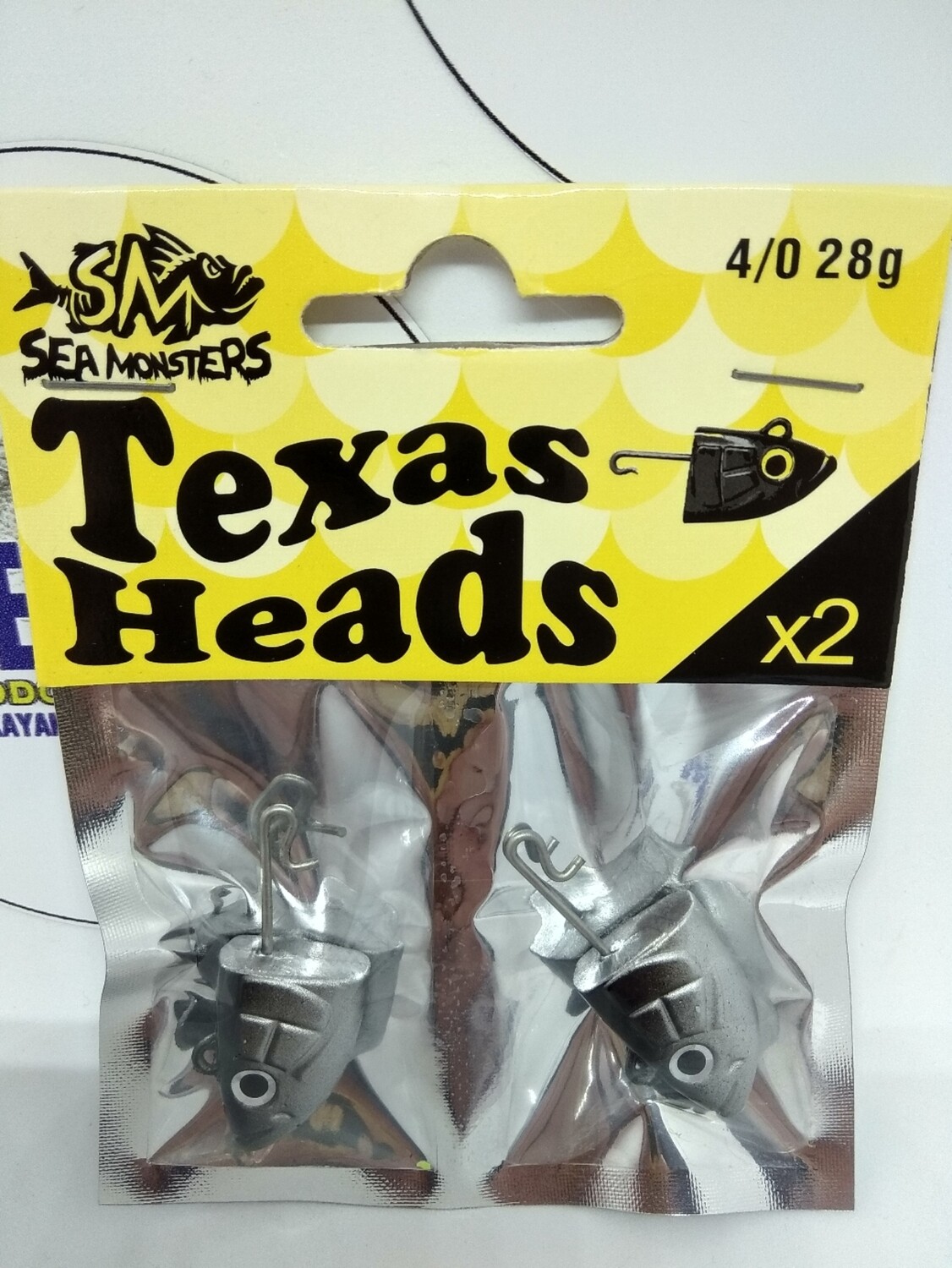 Cabeza 28gr - 2unid - 4/0 - Texas Head