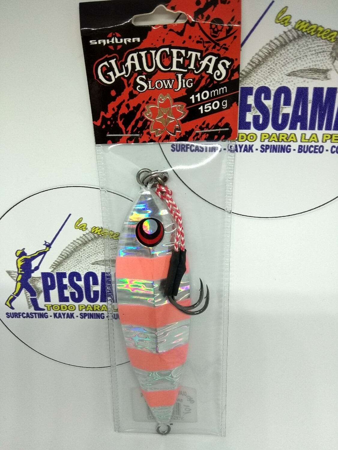 Jig Sakura Glaucetas 110mm - 150gr - Color SJ03 - Slow jig