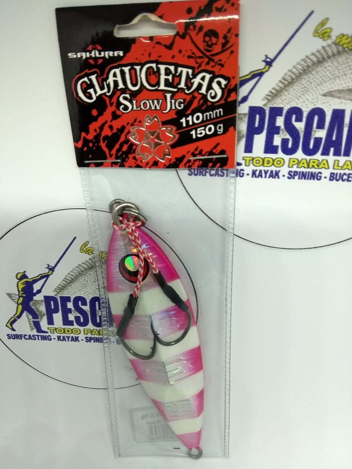 Jig Sakura Glaucetas 110mm - 150gr - Color SJ04 - Slow jig