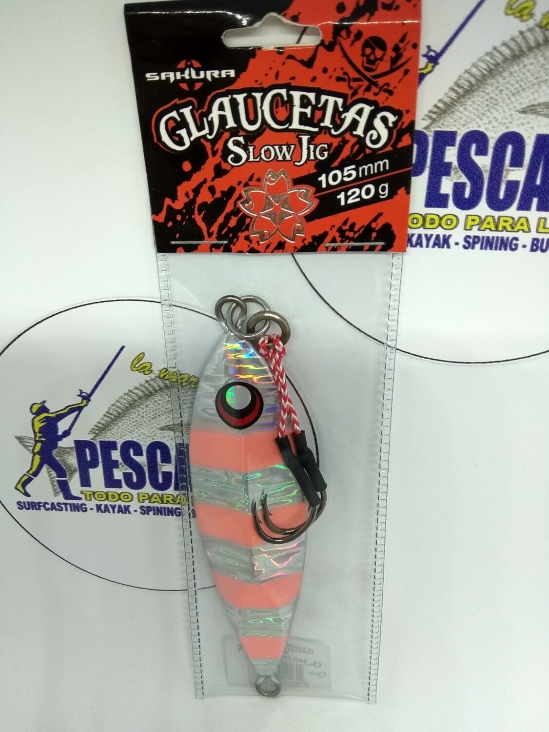 Jig Sakura Glaucetas 105mm - 120gr - Color SJ03 - Slow jig
